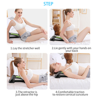 Magia masaż Stretch sprzęt masażer szyi nosze narzędzie Fitness kręgosłupa szyjnego wsparcie relaks szyi kręgosłupa ulga w bólu 5